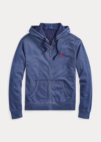 Sudaderas Con Capucha Polo Ralph Lauren Hombre Azul Marino - Cotton Spa Terry - IMAOL1579